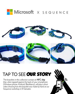 Sequence X Microsoft NFC Bracelet Collaboration