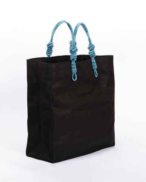3 Knot Market Tote- Blue combination