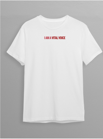 Vital Voices T-shirt- RED