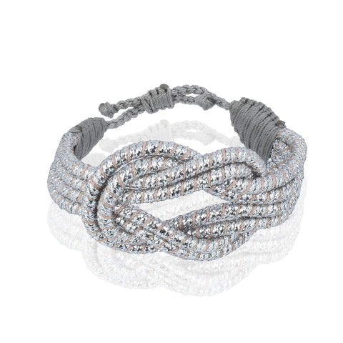 Open Knot Bracelet - Silver