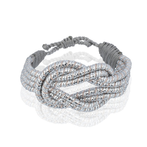 Open Knot Bracelet - Silver