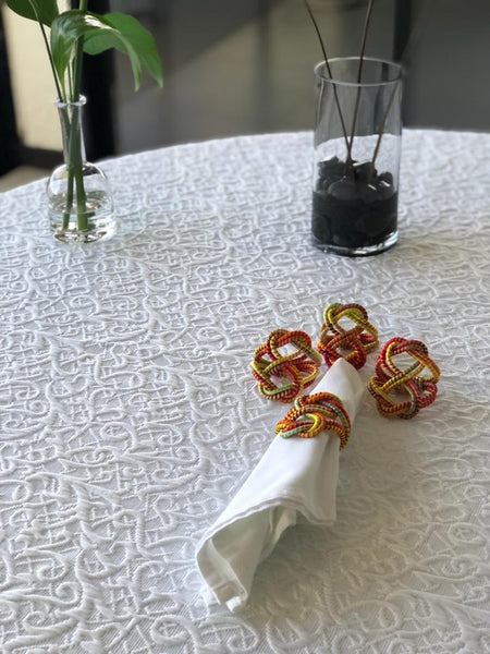 Double Heart  Napkin ring
