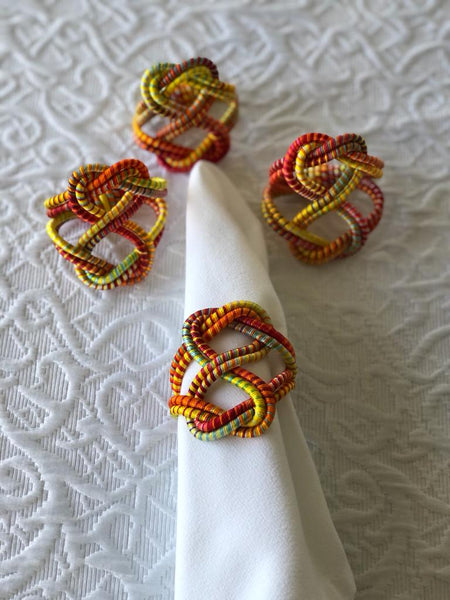 Double Heart  Napkin ring