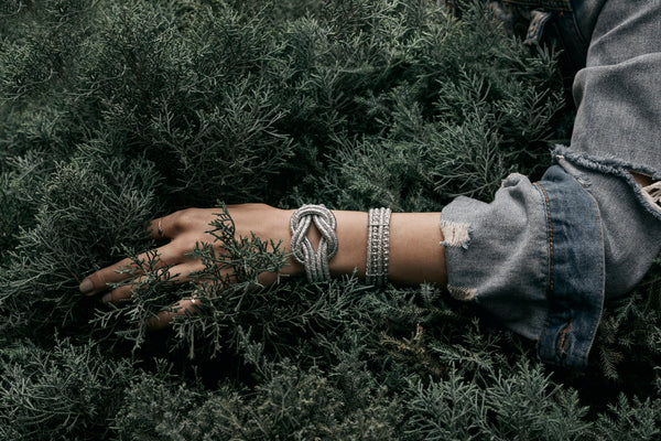 Open Knot Bracelet - Silver