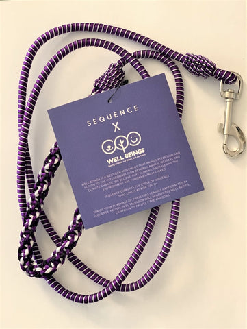 SEQUENCE X WELL BEINGS DOG LEASH SOLD OUT