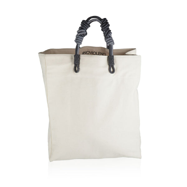 3 Knot Market Tote- White