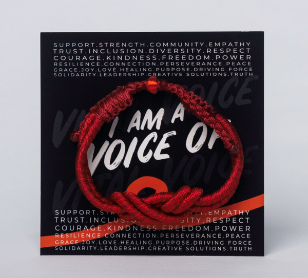 SEQUENCE X VITAL VOICES-  RESILIENCE BRACELET