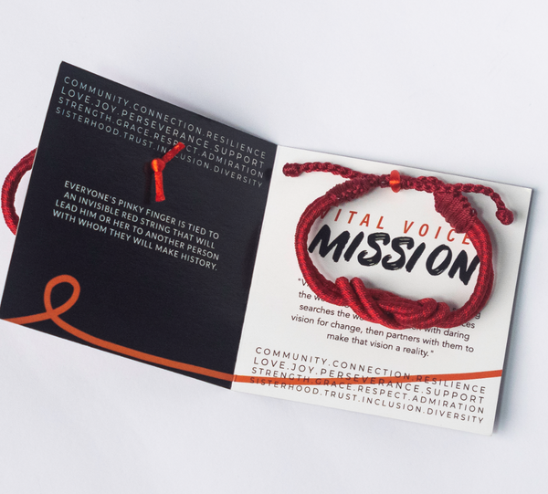 SEQUENCE X VITAL VOICES-  RESILIENCE BRACELETS (2 bracelets)
